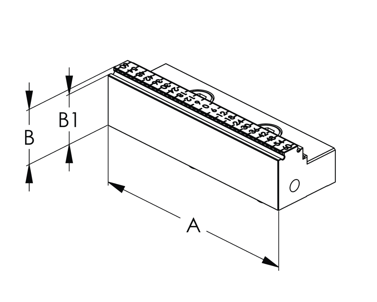 Wendebacke Prägeprofil LANG H=33 – Bild 2