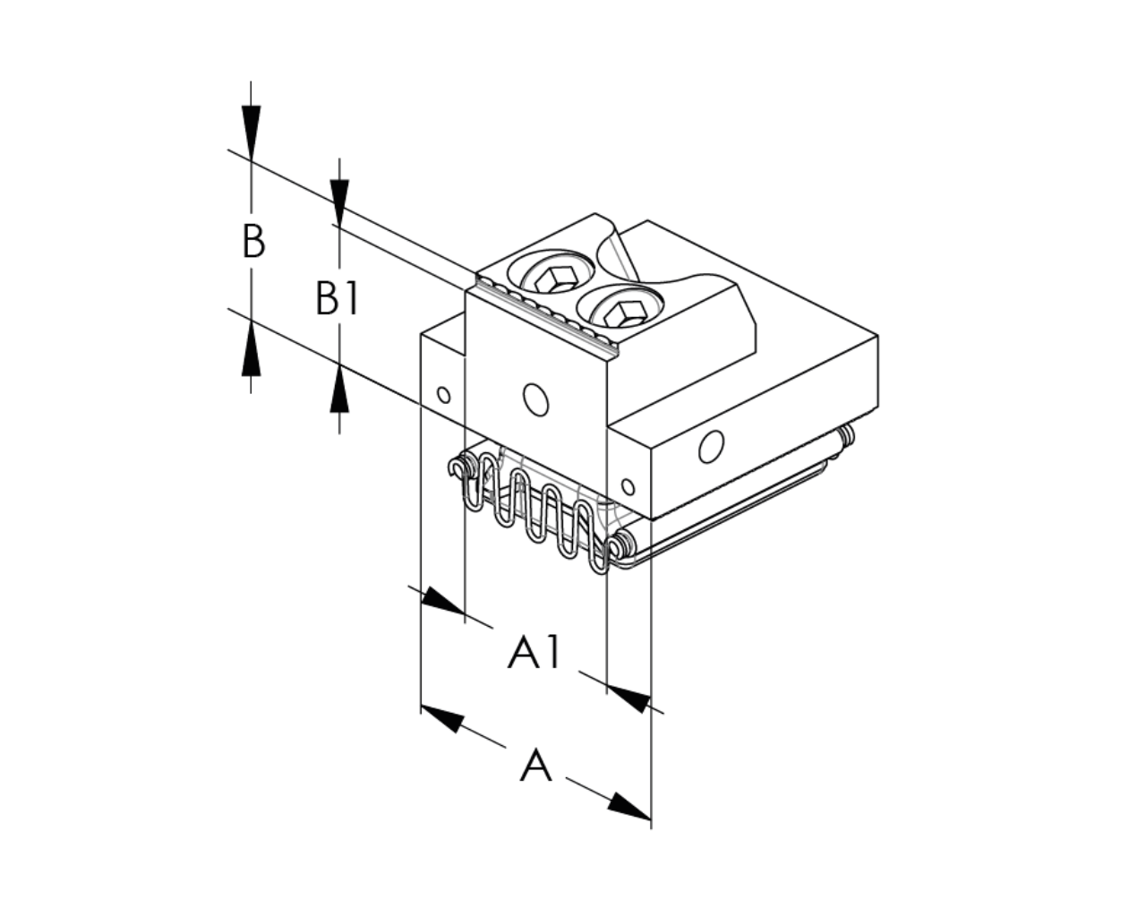 Verstellbacke grip 3 mm – Bild 3