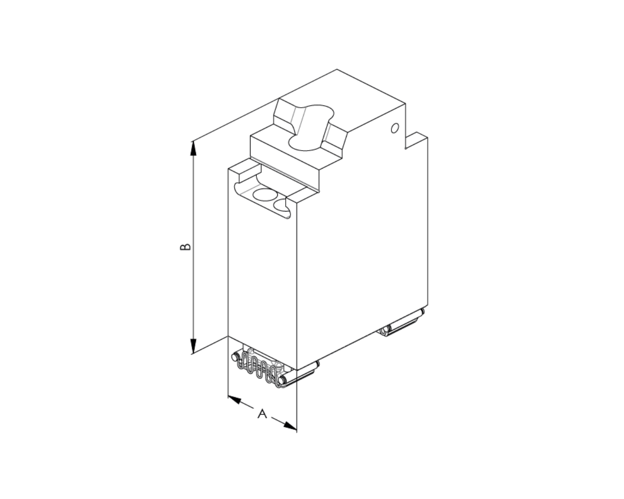Verstellbacke H = 165 mm – Bild 2