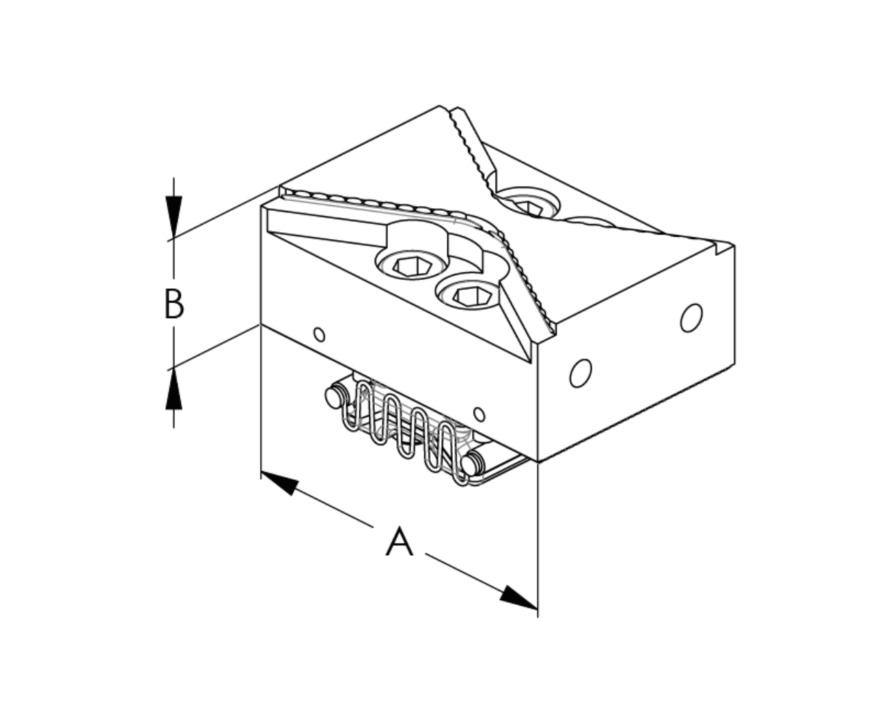 Prismabacke fest grip 3 mm – Bild 2